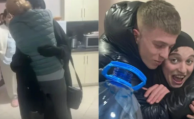 FOTO/ Eva Dumani shpëton nga kampet e Sirisë, përqafimi i parë me nënën dhe vëllanë pas ardhjes në Shqipëri