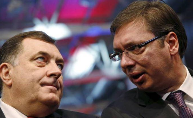 Dodik pas takimit me Vuçiçin  Marrëveshja e Dejtonit ka dështuar