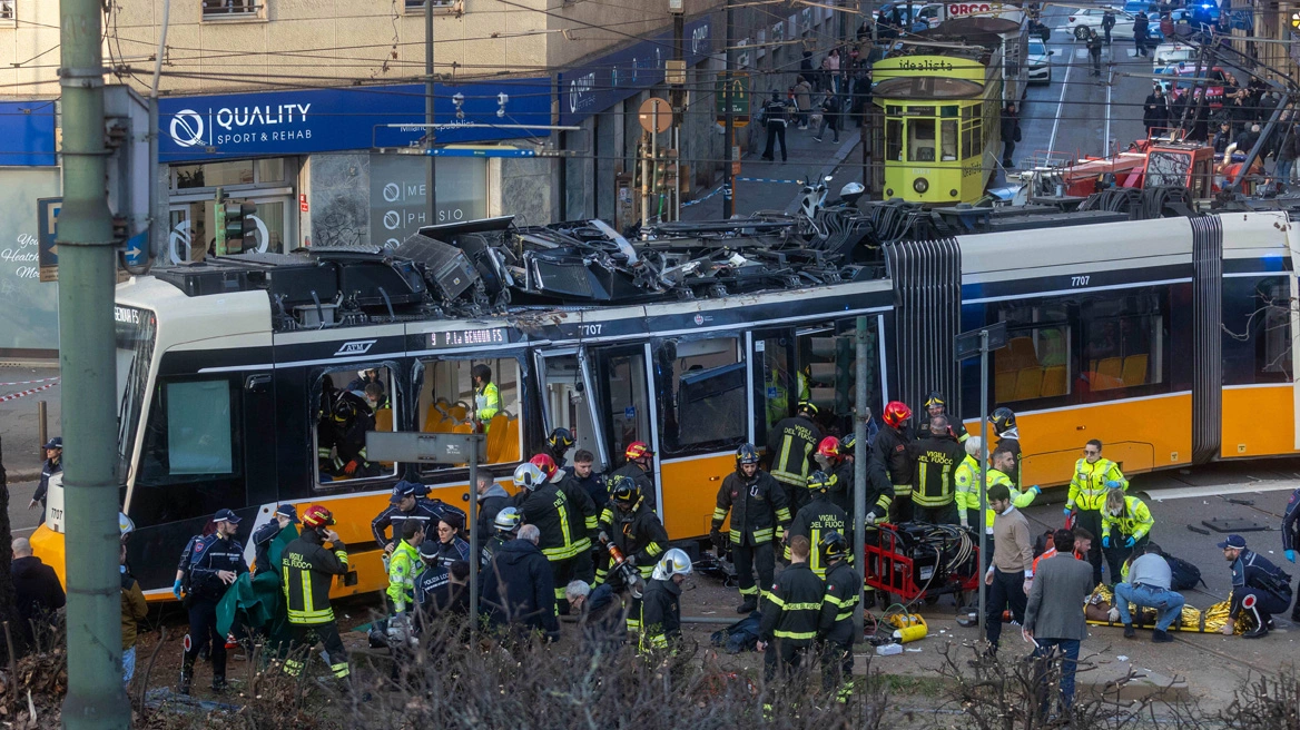 Dy viktima dhe 40 të plagosur  Si ndodhi aksidenti i tramvajit në Milano  shoferit i ranë të fikët dhe   VIDEO 