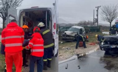 Aksident në aksin Gjirokastër-Tepelenë, tre persona të plagosur (VIDEO)