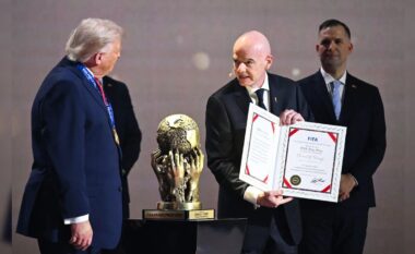 Infantino: Trump e meriton atë çmim, nuk i trembet bojkotit (VIDEO)