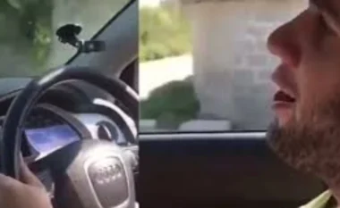 Video e Stenaldos duke i dhënë makinës bëri xhiron e rrjetit, reagon tezja e banorit: Është bërë para 5 vitesh, ka qejf adrenalinën