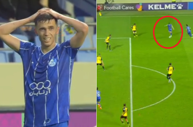 VIDEO/ Specialitet i Jasir Asanit, sulmuesi i Kombëtares tund rrjetën nga distanca dhe nuk u beson syve më pas