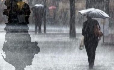 Reshje shiu intensive gjatë 24 orëve, IGJEO: Ja zonat më të prekura