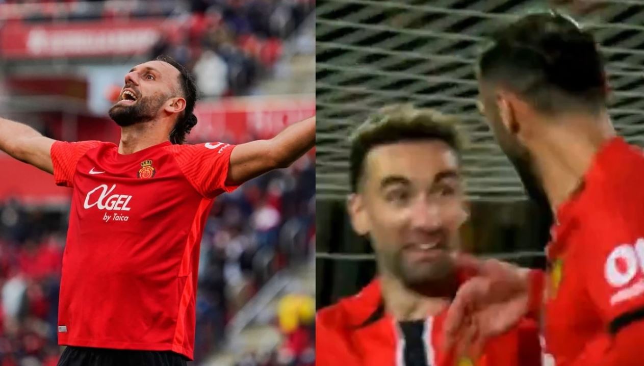 VIDEO  Epike nga Spanja  I  vodhi  golin  Muriqi e godet me   shuplakë 