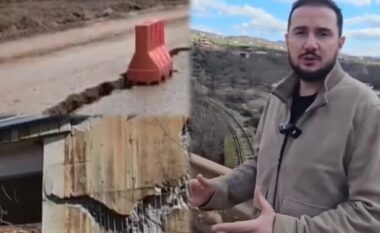 Shembja e urës në aksin Librazhd-Pogradec/ Denoncimi i Salianjit: Pasojë e korrupsionit, jo fatkeqësi natyrore (VIDEO)