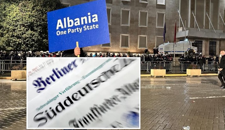 Mijëra protestues kërkojnë dorëheqjen e Ballukut/ Protesta e opozitës jehonë në mediat gjermane: SPAK e akuzon për abuzime me tendera, qytetarët të zemëruar me qeverinë