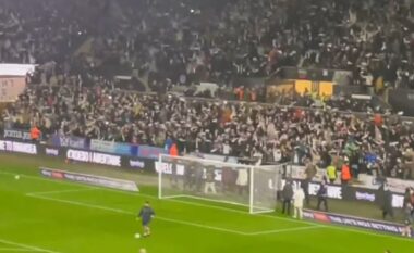 VIDEO/ E presin si hero duke valëvitur peshqirë, Snoop Dogg shkel për herë të parë në stadiumin e skuadrës angleze ku është bërë bashkëpronar