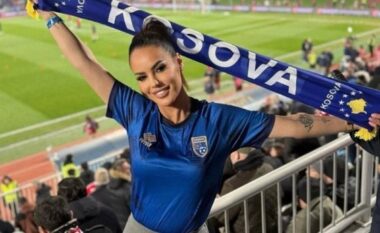 Hygerta nuk mungon në tribunat e “Fadil Vokrri”, shpreh mbështetjen për Kosovën krah Dardanëve