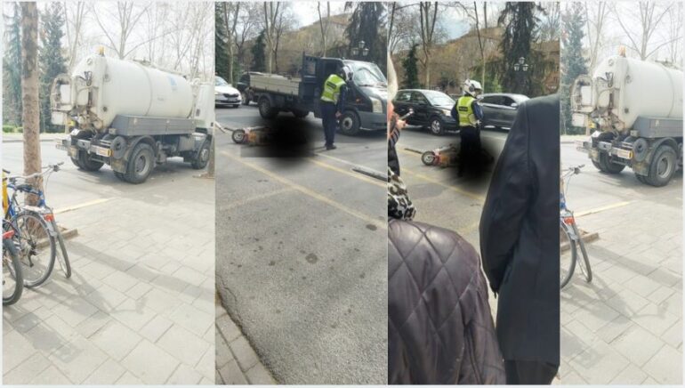Aksident i frikshëm në Tiranë, autoboti i UKT-së përplas për vdekje një grua (VIDEO)