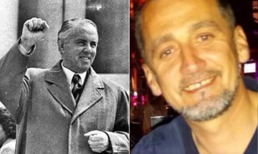 Selin bëhet virale me përgjigjet e pasakta  babai i saj trazon rrjetin me foton e Enver Hoxhës  Më i bukuri i shqiptarëve