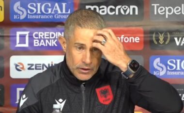 “Presim ndeshje shumë të fortë, nuk e kemi vendosur për formacionin”, Sylvinho “hedh pas krahëve” eliminimin: Do të japim më të mirën ndaj Ukrainës