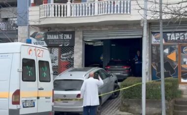 Sherr mes disa personave në një pikë servisi makinash, plagoset njëri prej tyre (EMRI)