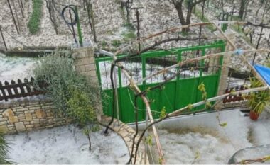 Moti i keq ka përfshirë vendin, breshëri shkakton dëme në disa fshatra të luginës së Vjosës
