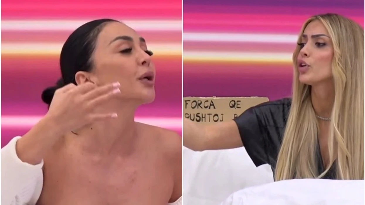  Ke hequr bluzën për me ndez   Edisa në përplasje të ashpër me Brikenën