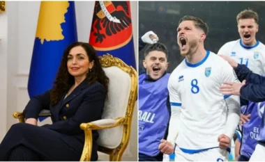 Presidentja e Kosovës me mesazh emocional para ndeshjes së Kosovës ndaj Turqisë