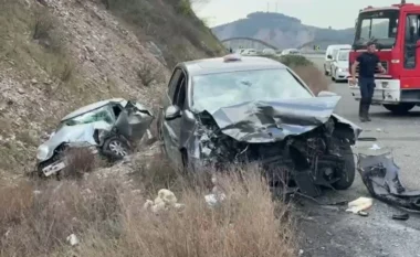Aksident i rëndë në aksin Milot–Rrëshen, gjashtë persona mbeten të plagosur