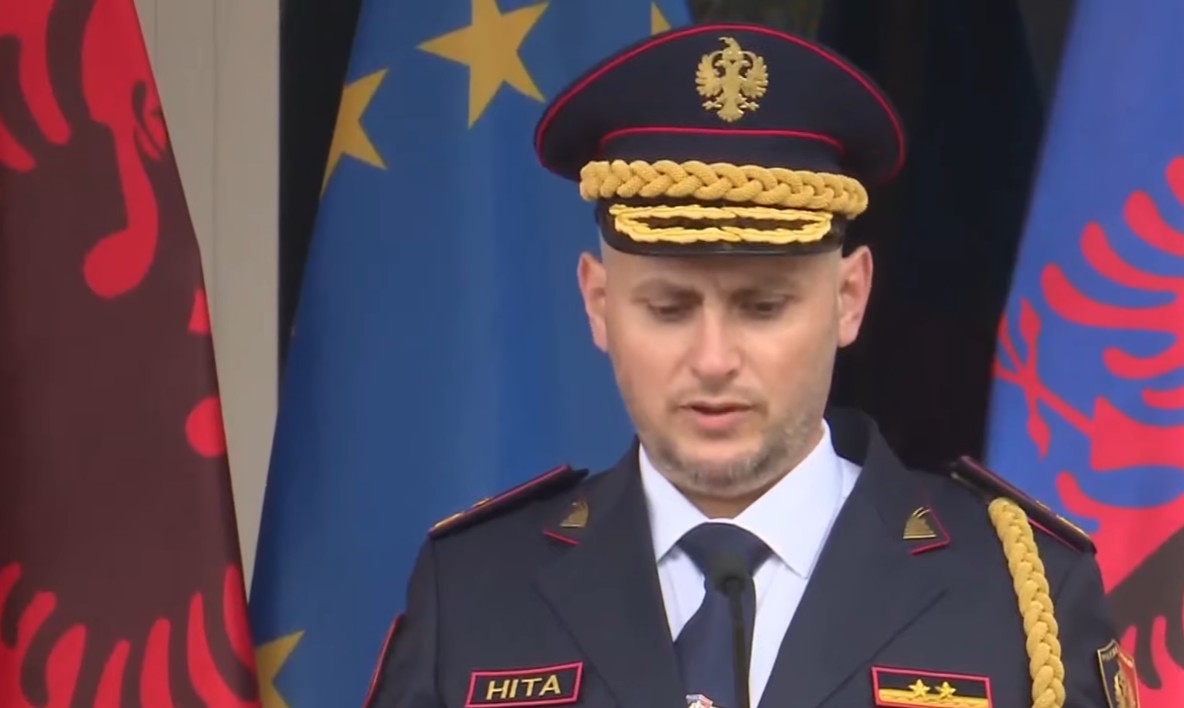Skënder Hita betohet si Drejtor i Përgjithshëm i Policisë së Shtetit  Përgjegjësi të marr këtë detyrë të lartë  Luftë pa kompromis ndaj korrupsionit e krimit