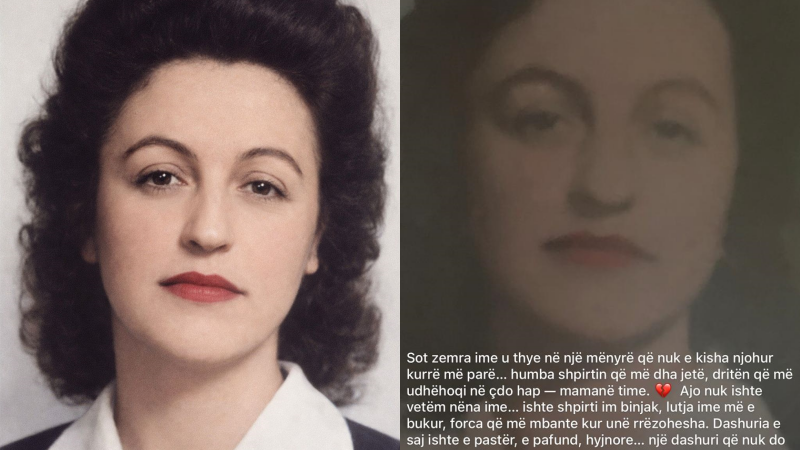 Ndahet nga jeta nëna e biznesmenit të njohur Vasil Kallupi  i biri ndan mesazhin e ndjerë në rrjetet sociale