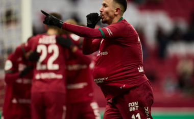 FOTO/ Jo vetëm një çmim pas golit të parë në Rusi, lojtari i Kombëtares zgjidhet edhe në formacionin e javës