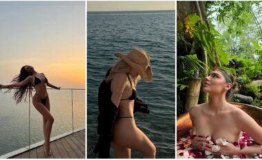 Vajzat VIP nisin pushimet/ Vende luksoze dhe partnerë sekretë, cilat janë destinacionet e përzgjedhura nga bukuroshet (FOTOT)
