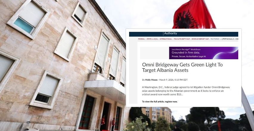 Nuk zbatoi një vendim të arbitrazhit për të paguar 13 milionë dollarë  Gjykata amerikane urdhëron konfiskimin e aseteve të Shqipërisë