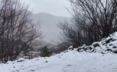 Rikthehen reshjet e dëborës në qarkun e Korçës, trashësia shkon në 25 cm në aksin Boboshticë-Dardhë