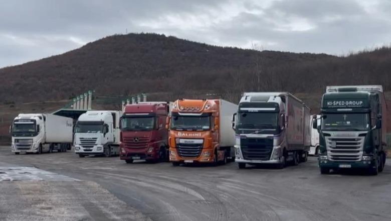 Protesta e kamionistëve në 4 shtete  Bllokohet për 3 ditë kalimi në pikat kufitare për shkak të grevës