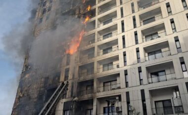 Zjarri pranë QSUT, tre banorë dhe dy zjarrfikës mbeten të lënduar! Përfundojnë në spital