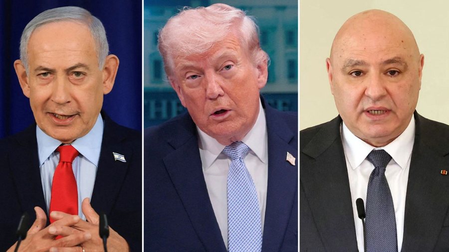 Armëpushimi Izrael Liban  Netanyahu dhe presidenti libanez Aoun pritet të vizitojnë Shtëpinë e Bardhë për takim trepalësh me Trump