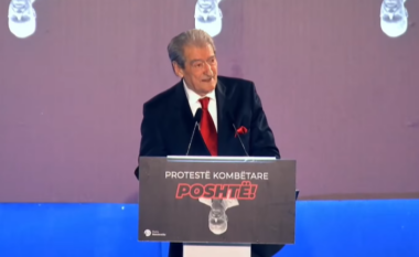 “Sot mblidhemi këtu për shpëtimin e vendit nga qeveria e Ramës”, Berisha: Jemi shpresa e vetme për Shqipërinë