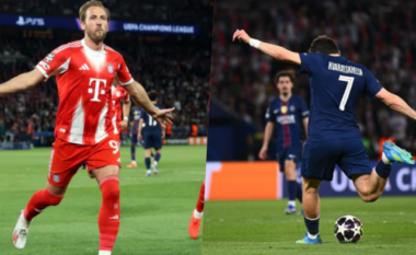 VIDEO/ 5 gola në pjesën e parë te PSG-Bayern, dramë në Champions