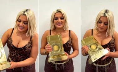 Bebe Rexha nderohet me çmimin ‘Female Icon Award 2026’ nga EDMAwards