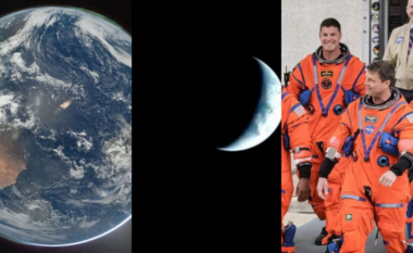 VIDEO-FOTO/ Pamje të mrekullueshme të Tokës nga hapësira, ekipi i Artemis 2 në gjysëm të udhëtimit drejt Hënës, publikohen pamjet e para nga ekuipazhi