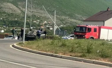 Aksident rrugor në Kukës, plagosën disa persona