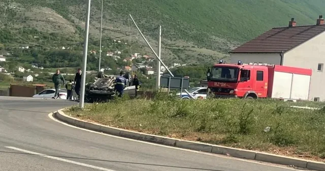 Aksident rrugor në Kukës, plagosën disa persona