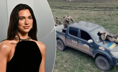 Dua Lipa ndihmon mjekët ukrainas të sigurojnë një ‘pickup’ për evakuime në zonën e luftës