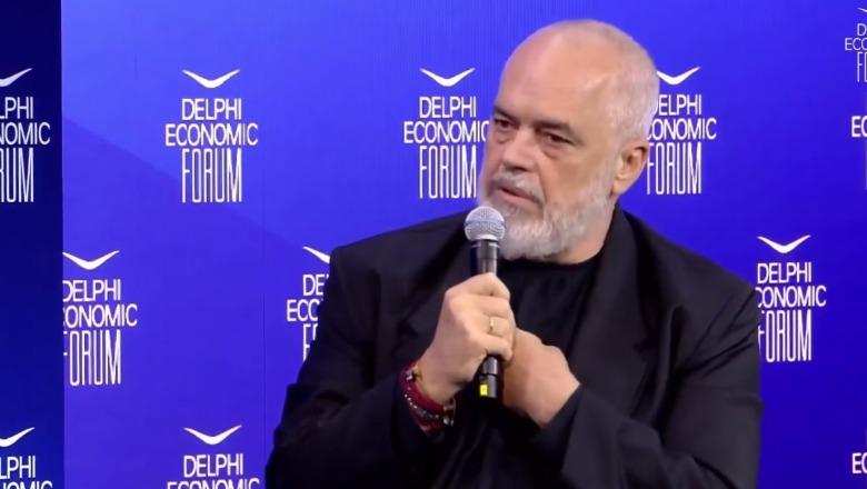  Ballkani Perëndimor është në kohën më të mire   Rama në Forumin Ekonomik të Delfit  Nuk jemi të harruar nga BE