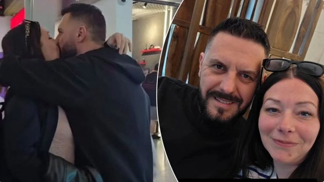 Miri u jep fund spekulimeve për ndarje  publikon pamje duke u puthur me bashkëshorten