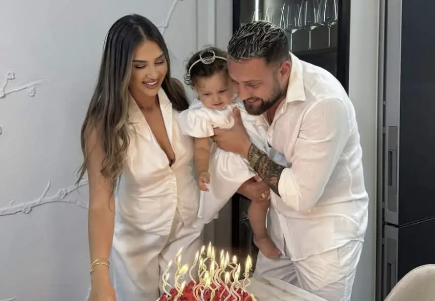 Ditë e veçantë për Kiara Titon dhe Luiz Ejllin  Luna Mari feston 2 vjetorin
