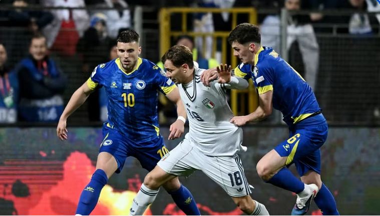 Italia e meritoi humbjen  Bosnja në Botëror