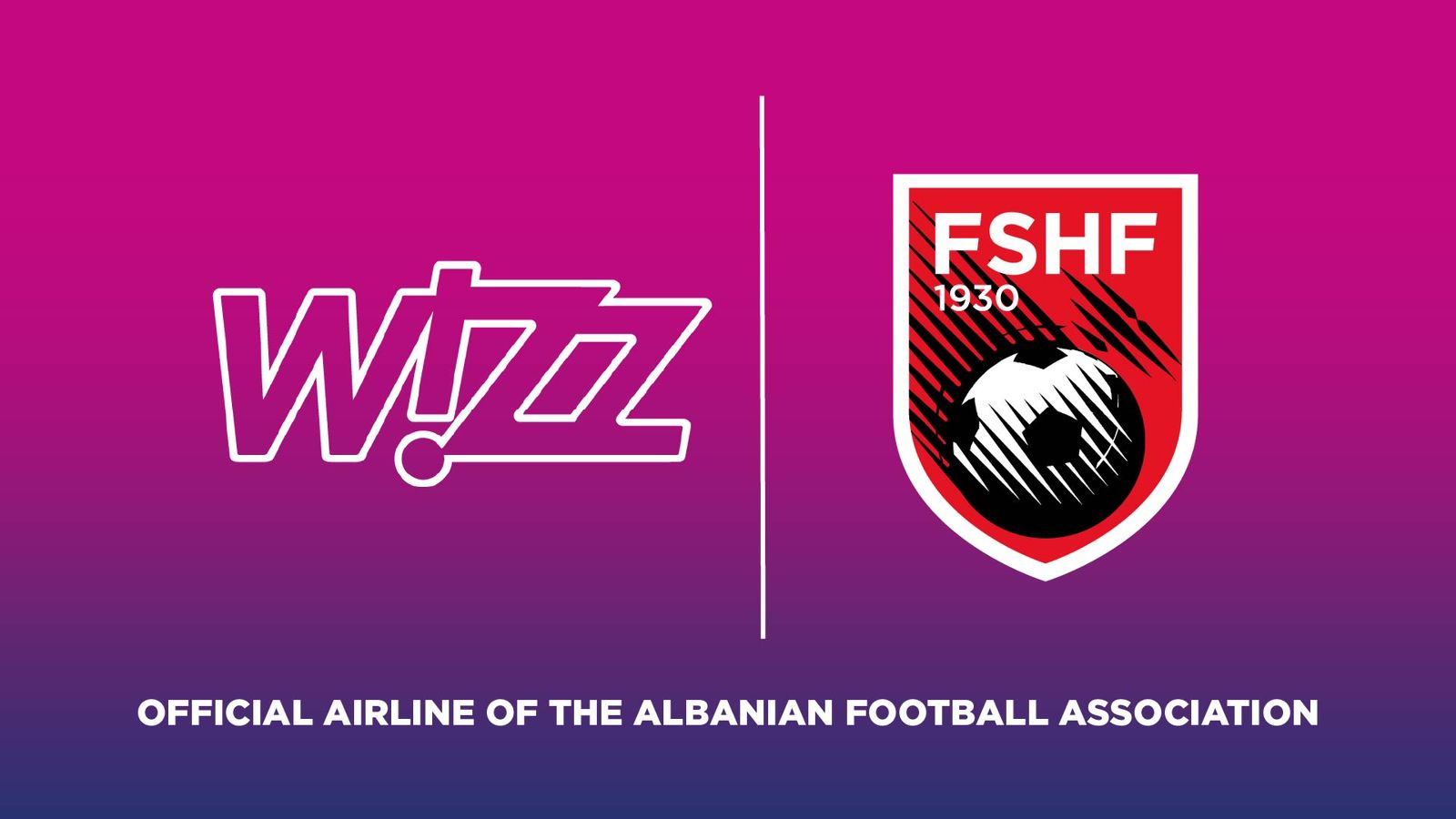 Wizz Air bëhet partner zyrtar i Federatës Shqiptare të Futbollit