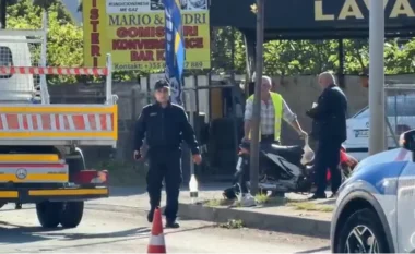 Aksidenti i rëndë në aksin Lezhë-Milot, kamionçina përplas motorin