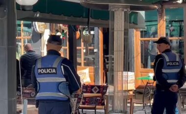 Plas sherri mes dy pronarëve te Pazari i Vjetër në Korçë