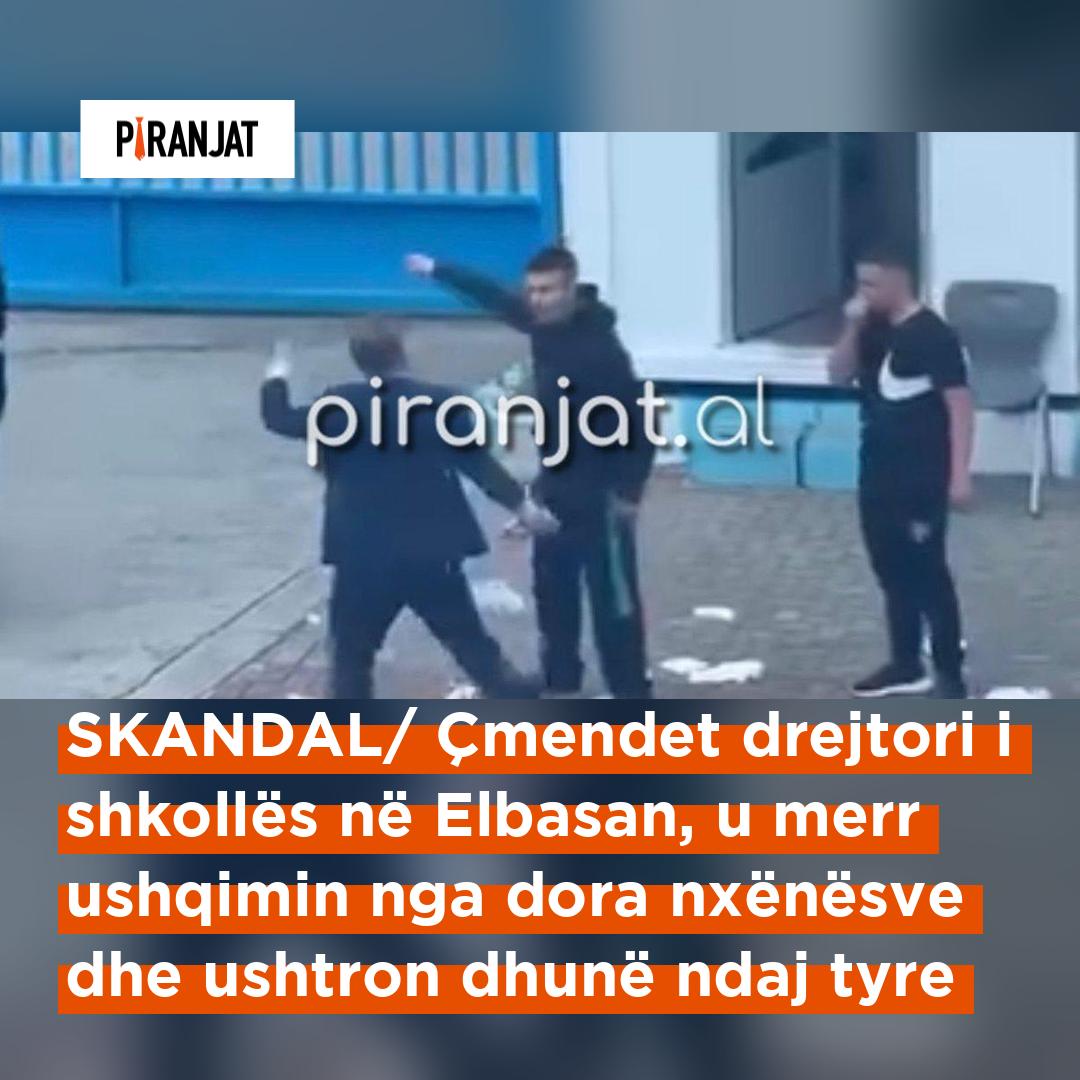 SKANDAL/ Çmendet drejtori i shkollës në Elbasan, u merr ushqimin nga dora nxënësve dhe ushtron dhunë ndaj tyre (EMRI+VIDEO)