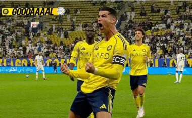 Kristiano Ronaldo i papërmbajtshëm, ylli portugez realizon golin e 970-të në karrierë (VIDEO)