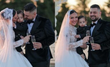 Festojnë ditëlindjen e parë të djalit të tyre, ish-konkurrenti i “Për’puthen” kurorëzon dhe dashurinë në martesë