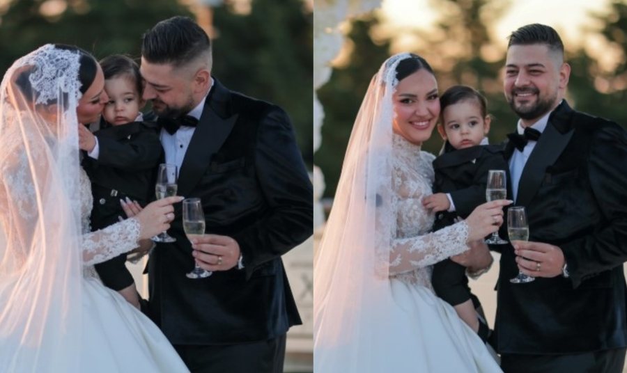 Festojnë ditëlindjen e parë të djalit të tyre  ish konkurrenti i  Për puthen  kurorëzon dhe dashurinë në martesë