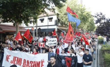 Protesta në mbështetje të studentëve shqiptarë në RMV/ Mevlan Ademi: Protesta e rradhës do të zhvillohet në Prishtinë