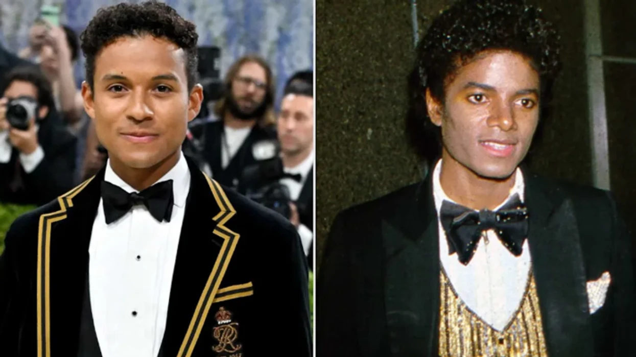 Pas suksesit të filmit  Michael   nipi i Michael Jackson  Jaafar Jackson  shkëlqen në Met Gala me një paraqitje në stilin e ikonës